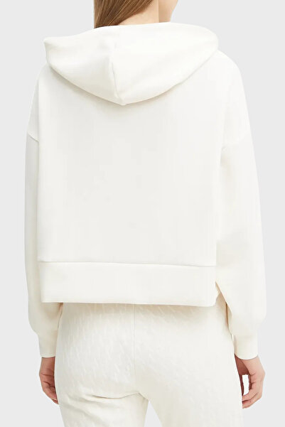 Armani Exchange Comfort Fit Hooded Stone Logo Sweat Sweat Xw 000094   Af10804 U1003