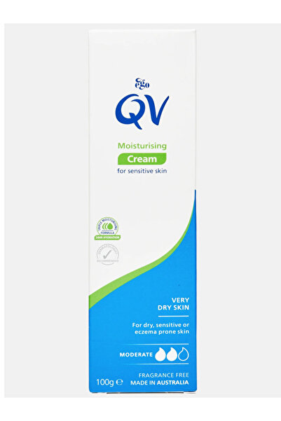 Ego كريم كيو في المرطب للبشرة الحساسة 100 جرام، أبيض