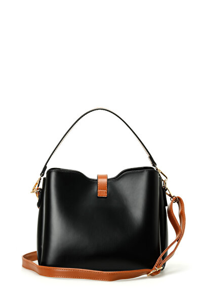 Polaris NTRL KLT DTY KL 5FX Siyah Kadın Kol Çantası