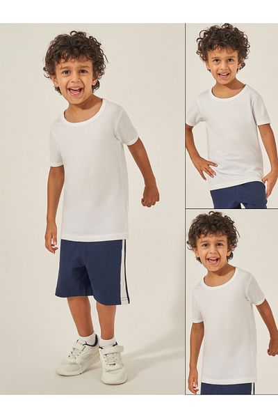 Styli Pack of 2 - Solid Short Sleeve Vest