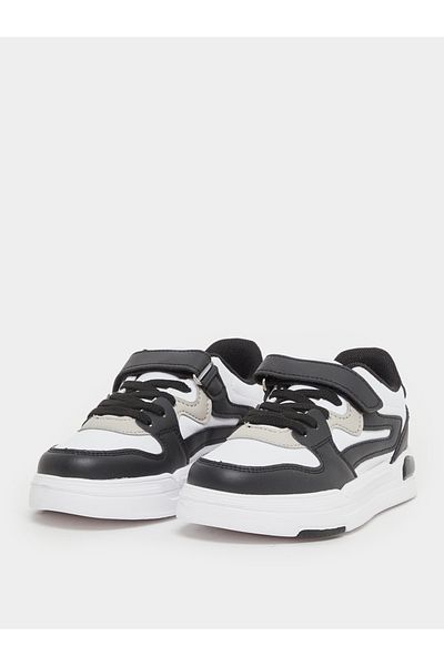 Styli Color Block Round Toe Sneakers