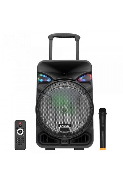 Samus Samus Studio 12 Portable Speaker with Microphone Black