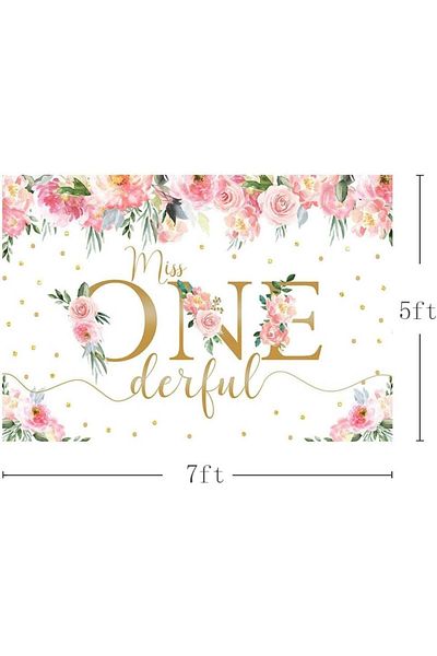 Mehofond photo backdrop, floral pattern, vinyl, multicolor, 210 x 150 cm