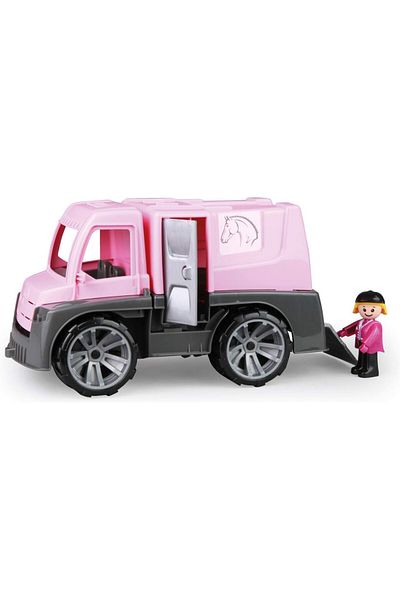 LENA Horse transport truck for children with opening doors and Truxx figure, +2 years