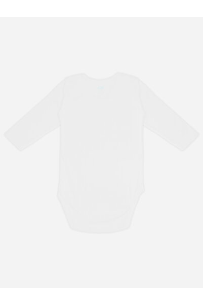 Babies Basic By Styli Pack of 6 - Solid Combed Cotton Long Sleeves Bodysuit