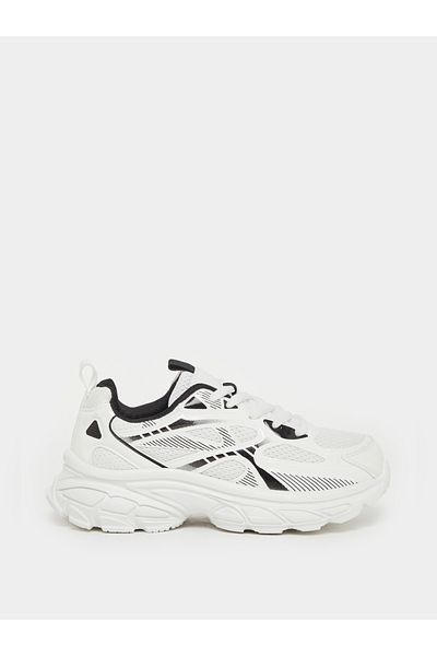 Styli Chunky Sole Lace Up Sneakers