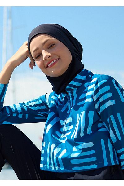 Mayovera Parachute Swimsuit - Dynamic Blue