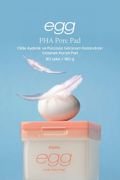 Missha Anti-Pore Skin Care Pad That Gives Skin a Bright & Smooth Appearance a'Pieu Egg Pha Pore Pad