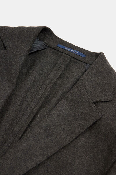 W Collection HAKİ DÜĞMELİ YÜN CEKET