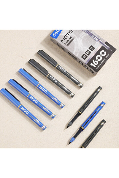 Deli قلم حبر جاف أزرق EQ416-BL