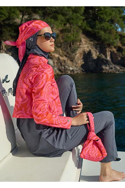Mayovera Hijab Swimsuit - Dynamic Pink