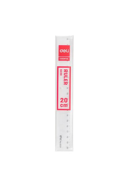 Deli Ruler TRANSPARENT E6220