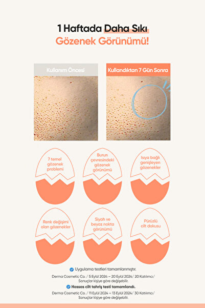 Missha Cilde Aydınlık ve Pürüzsüz Görünüm Kazandıran Gözenek Karşıtı Serum A'PIEU Egg Pha Pore Serum