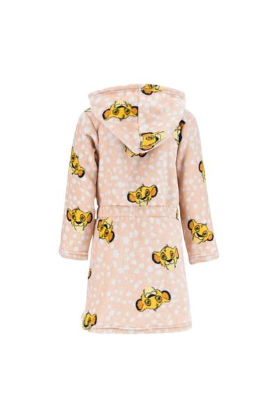Disney Cocolino bathrobe for children, with hood, multicolor, 4 years, 104 cm, The Lion King, Disney