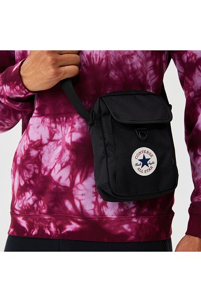 converse Chuck Taylor Patch Crossbody 2 Unisex Black Shoulder Bag