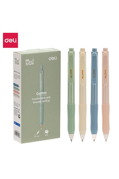 Deli Gel Pen BLUE ENS576-BL