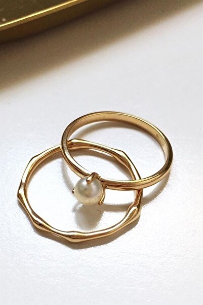 Cem Aykan Kuyumculuk CORDOBA İNCİ TEKTAŞ BOGUM ALYANS YÜZÜK - AK619