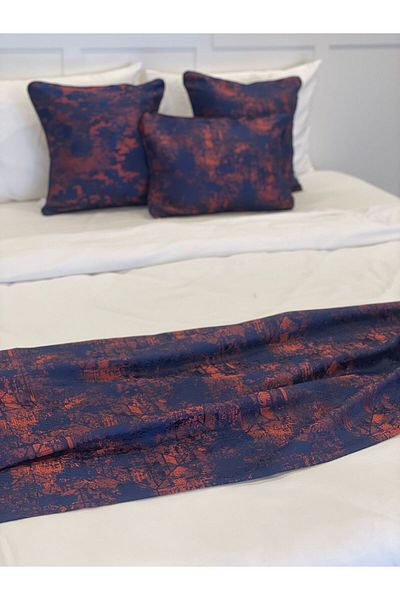 Lucien Home Bed Runner Throw Pillow Set