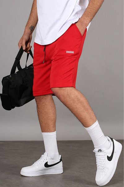Madmext Rote Capri-Shorts 5448