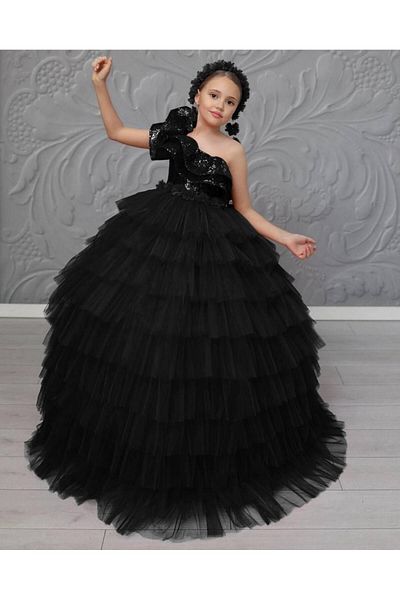 nisaykids Girl's Evening Dress and Crown Set