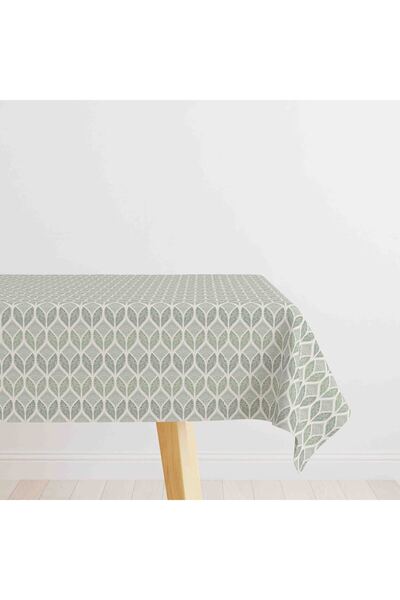 Willuxe Table Cloth Oilcloth Stain Resistant Waterproof & Wipeable Pvc Cover