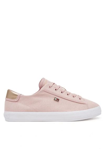 Tommy Hilfiger Women's Pink Logo Sneaker