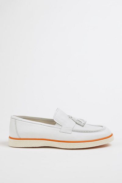 Faruk balkanas Carls Model Genuine Leather Loafer Shoes
