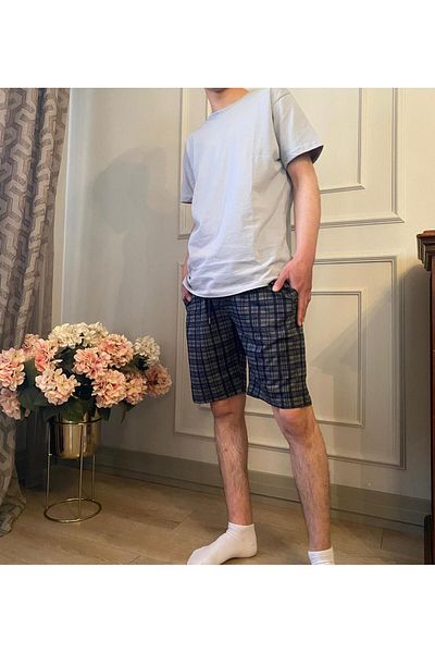 DÜVEN Ανδρικό σορτς με κοντό μανίκι Crew Neck