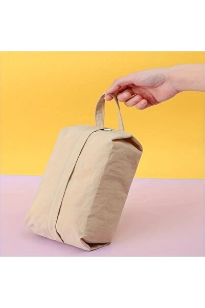 Flippy Storage Bag for Small Clothes, Underwear, Socks & Cosmetics, Waterproof, Handle, 10x20x3 cm,