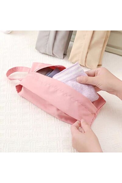 Flippy Storage Bag for Small Clothes, Underwear, Socks & Cosmetics, Waterproof, Handle, 10x20x3 cm,