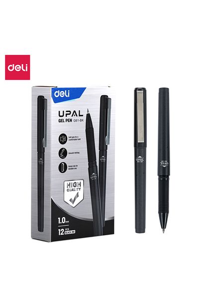 Deli Gel Pen BLACK EG61-BK
