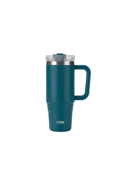 Tyeso Qq Thermos Waterproof Double Wall Vacuum with Straw