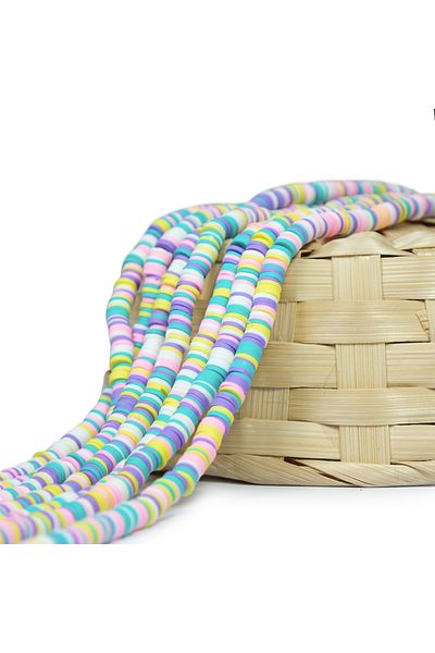 Prestij Boncuk Mixed Color Fimo Bead Sequence Model 17
