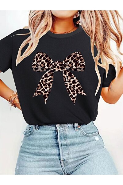 Lider Leather Tricou unisex imprimat, croială standard, țesătură bumbac-polie...