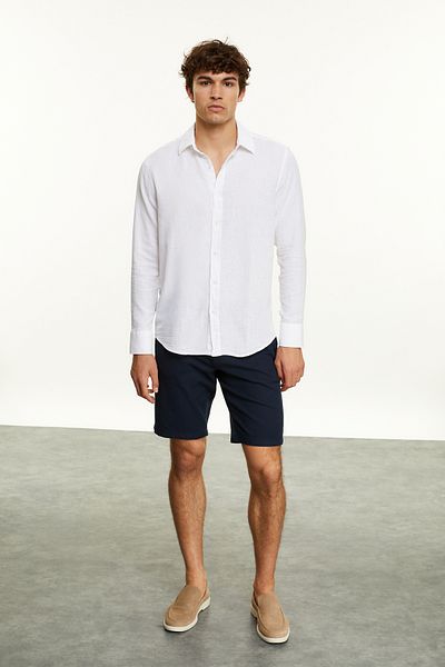 Mudo Linen Mixed Regular Fit Shirt