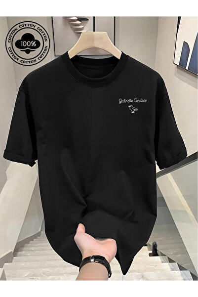 MODAVİBE Tricou unisex imprimat, croială standard, țesătură bumbac-poliester,...