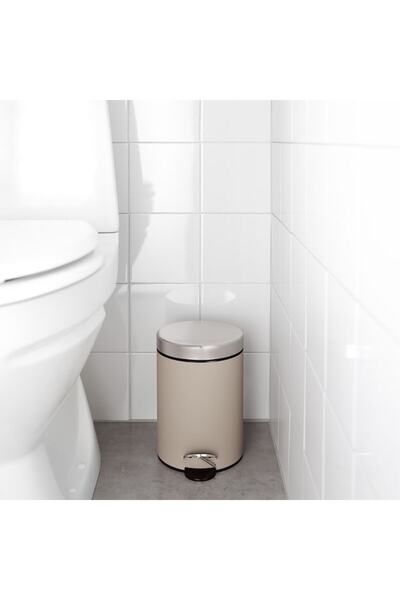 Generic Waste container, beige, 3 L