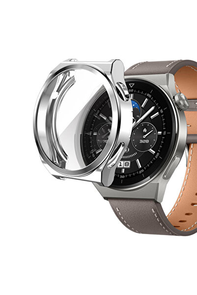 Huawei Watch Gt3 Pro 46mm Compatible Case and Screen Protector 360 Full Prote...