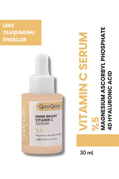 GOOGLOW Shine Bright Vitamin C Serum / Vitamin C Serum %5 Magnesium Ascorbyl ...