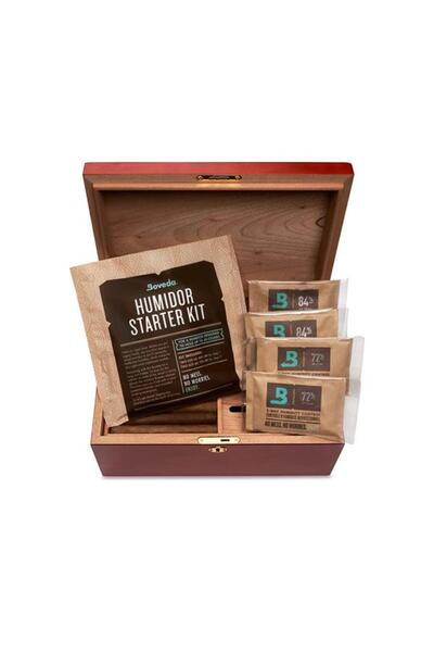 Boveda Humidor Başlangıç Kiti 84% 72% 25-50 Puro Kapasitesi