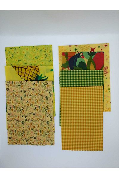 Vera Food Verahome Beeswax Beeswax Storage Cloth (40*40 Cloth, 30*30 Cloth, 25*25 Cloth, 20*20 Cloth)