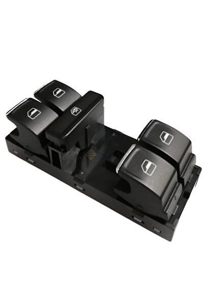 otobalcı Volkswagen Polo Cam Açma Düğmesi Anahtarı 2014--2017 Kromlu