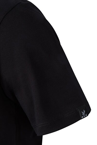 2AS Alex Men's Crew Neck T-Shirt Black