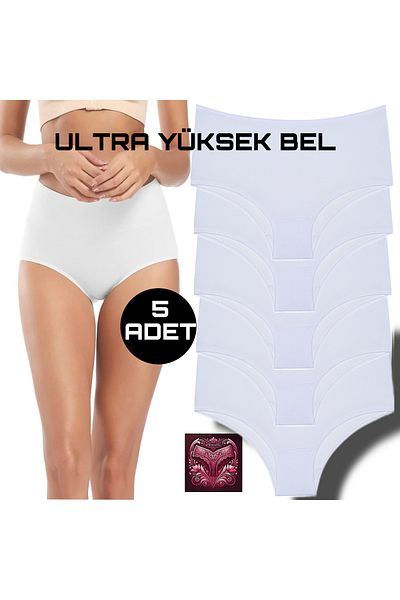 Afrodizyac 5'li Ultra High Waist Bambu Bato (Εξαιρετικά εύκαμπτο και εξαιρετικά μαλακό)