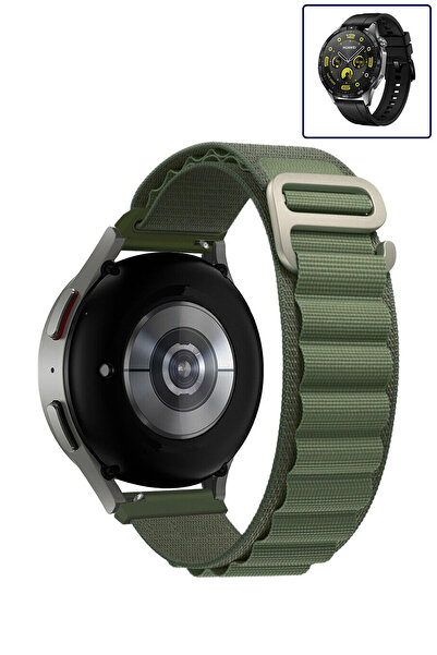Huawei Watch Gt4 46mm Uyumlu Kordon Alpine Loop Döngü Spor Kayış