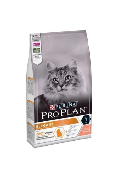 Pro Plan Elegant Derma Somonlu Yetişkin Kedi Maması 10 Kg