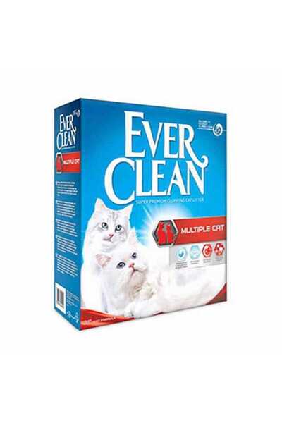 Ever Clean Multiple Cat Topaklanan Kedi Kumu 10 Lt - Tazemama Express