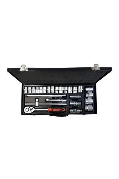 Nt Tools Ncset1212 1/2 Star Socket Set 26 Pieces