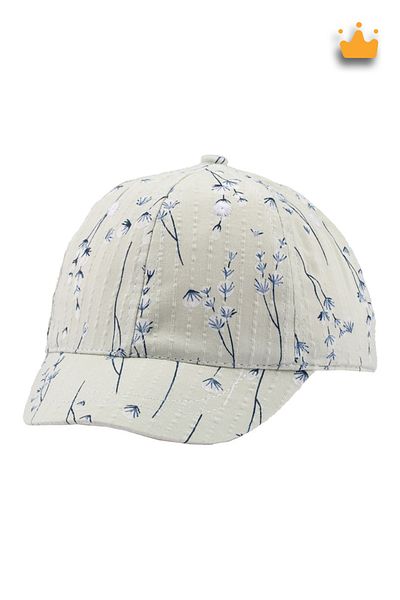 Kitti 0-18 Months 46cm Girl Summer Patterned Expandable Hat Cap Green Y 800002