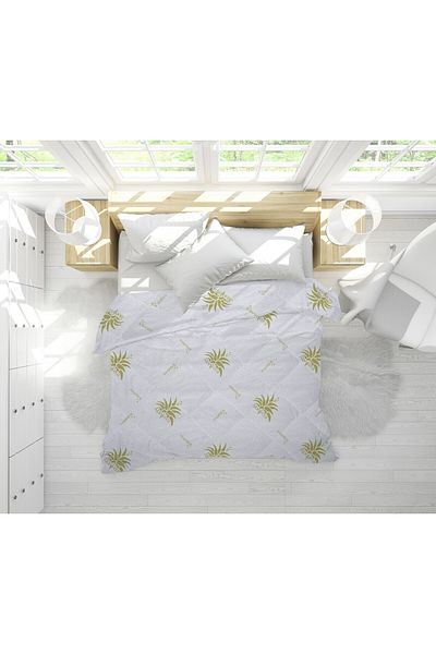 ALCAM Winter duvet, Aloe Vera Essence quilted microfiber, 200x220 cm, 350g/sqm, warm